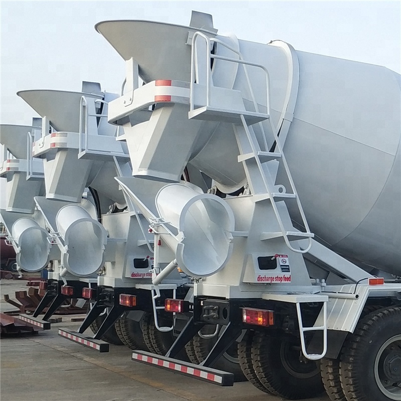 HOWO 4X2 4 cbm 6 cubic yards cement concrete mixer truck hydraulic pump for concrete mixer truck for sale in dubai