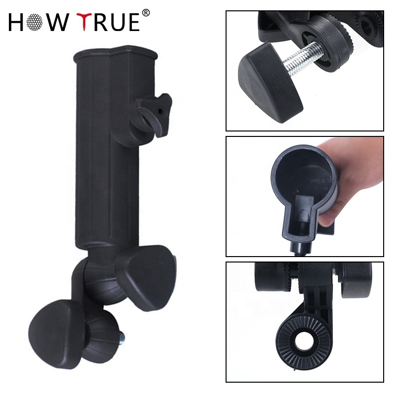 Multifunctional plastics golf umbrella holder Adjustable Golf Cart Trolley Golf Umbrella Club Push Cart Holder