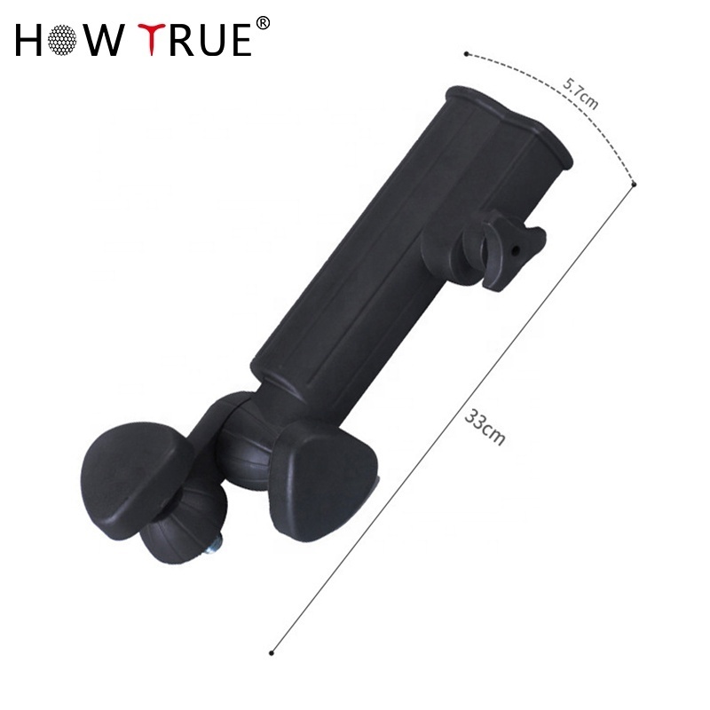 Multifunctional plastics golf umbrella holder Adjustable Golf Cart Trolley Golf Umbrella Club Push Cart Holder