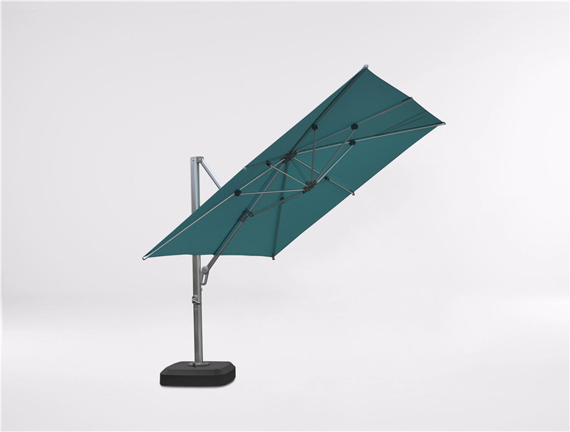 3.0*3.0M Sicilian Parasol Pagoda Garden Large Parasol Patio Umbrella Banana Aluminum Parasol