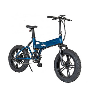 most popular 20 inch ebike folding electric fat tire bike