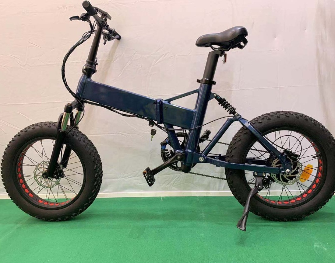 most popular 20 inch ebike folding electric fat tire bike