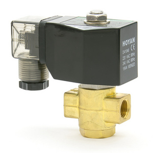 Hoyan 90bar  PG-01K  Normally Open 1/4"   1/8in   air  water High  pressure solenoid valve