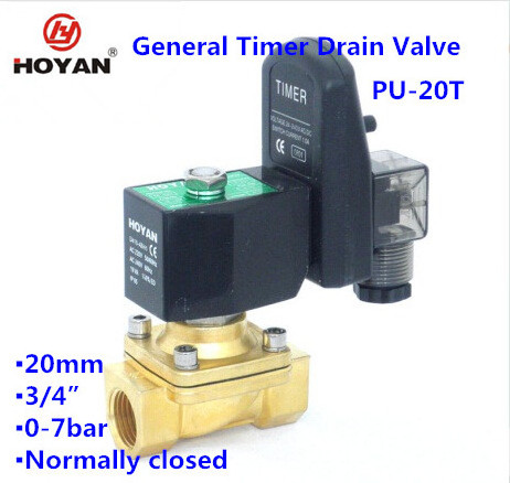 HOYAN PU-20 General Irrigation Solenoid Valve Normally Closed 3/4