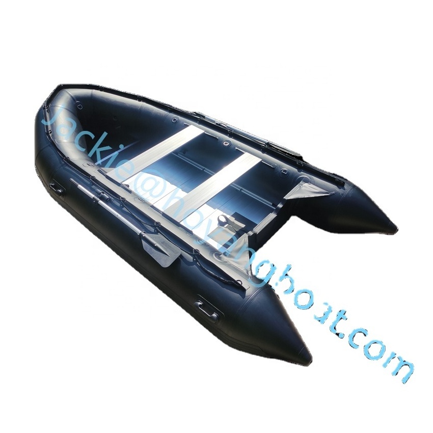 2021 All Black Inflatable Boat Inflatable Sailing Catamaran Inflatable Boat