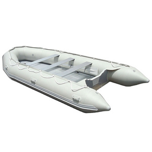 The Dinghy With Air Slatted Floor RIB Hypalon Fishing Boat Inflatable Pontoon Boat Rigid Inflatable Boats