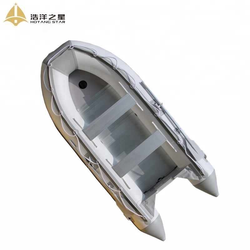 The Dinghy With Air Slatted Floor RIB Hypalon Fishing Boat Inflatable Pontoon Boat Rigid Inflatable Boats