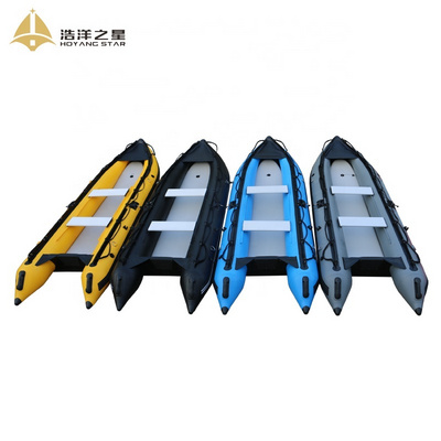 inflatable fishing kayak rubber boat water raft KA kayak  inflatable canoe with electric motor for sale