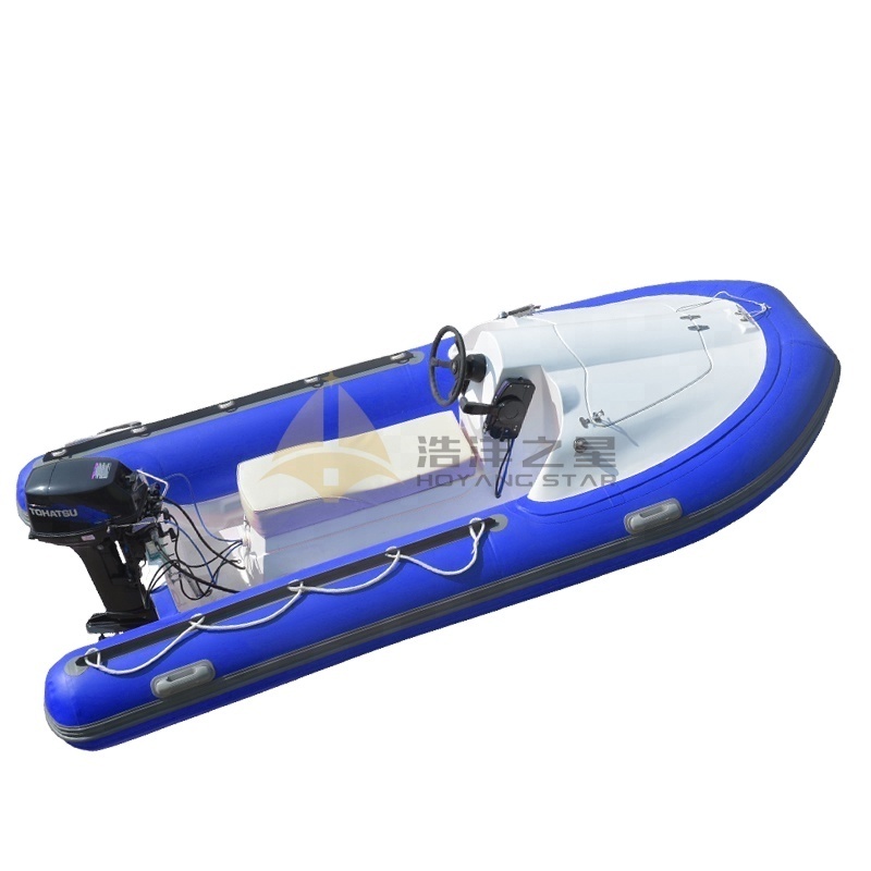 RIB350 boat 3.5m inflatable speed fiberglass boat jet boat