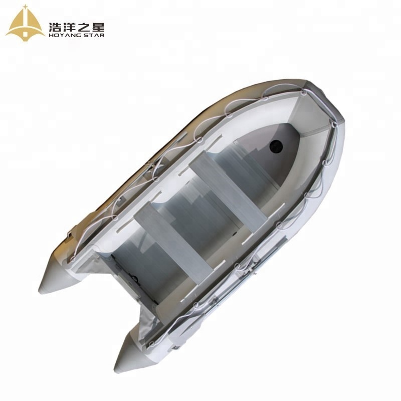 The Dinghy With Air Slatted Floor RIB Hypalon Fishing Boat Inflatable Pontoon Boat Rigid Inflatable Boats