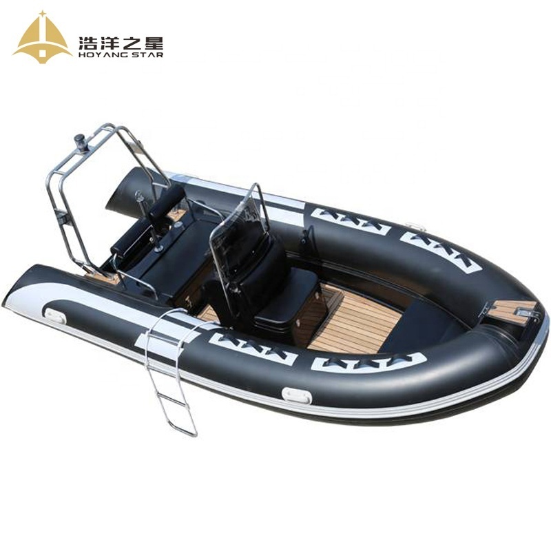 CE 4.8M China Rescue  Patrol Fiberglass V Hull RIB Boat 480 For Sale