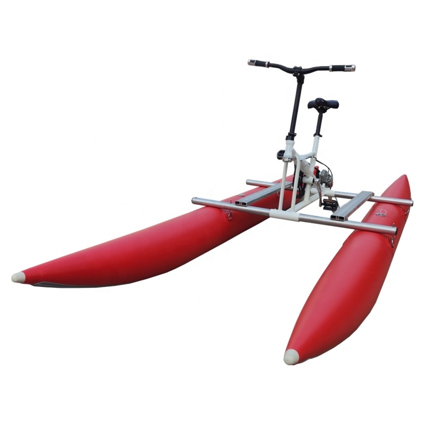 Made in  China  inflatable Water bike bicycle  pedal boats  Sports Equipment for sale