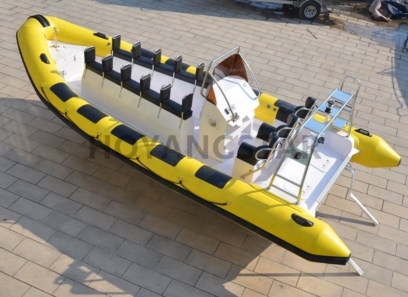 RIB700 semi rigid inflatable boat ocean inflatable boats