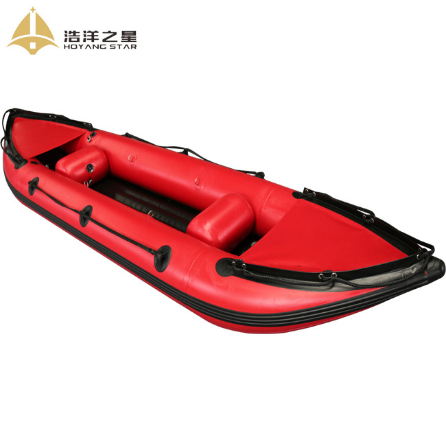 3 persons Canoe Inflatable Kayak Fishing kayak