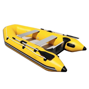 High Quality 4-People Inflatable Paddle Rowing Boat