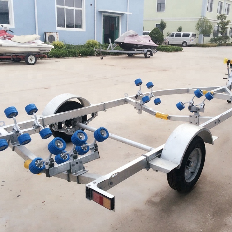 factory supply boat trailer inflatable boat trailer