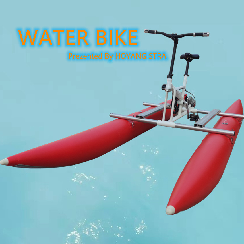 Made in  China  inflatable Water bike bicycle  pedal boats  Sports Equipment for sale