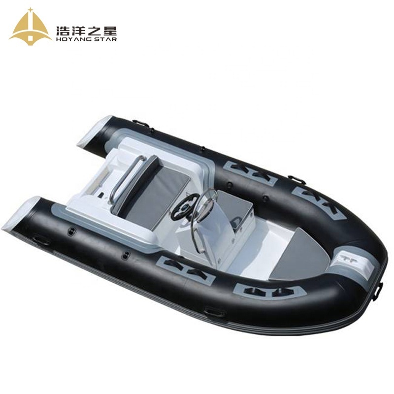 12ft RIB 360 Boat Mini Inflatable RIB Boat With Outboard Motor