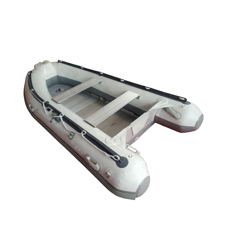 3.3 m aluminum hull pontoon boat with 15HP motor