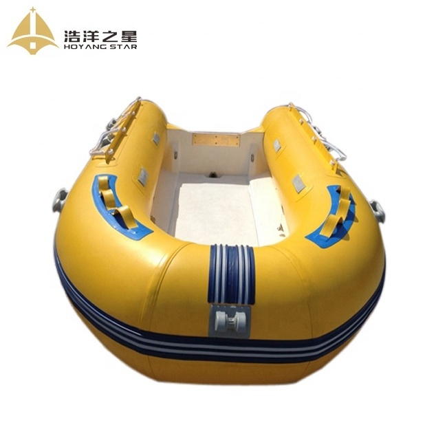 large motorized inflatable boat for 3 people