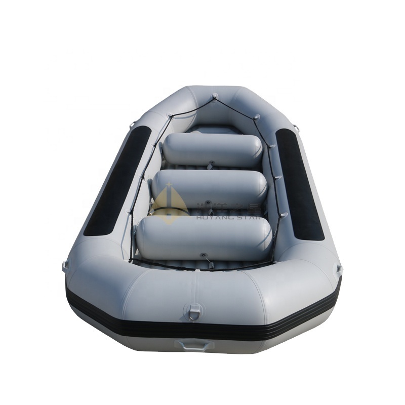 Heavy duty double floor river boat whitewater rafting