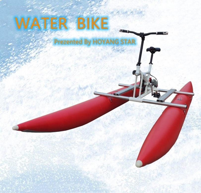 Made in  China  inflatable water bike bicycle  Water Sports Equipment water bike pedal boats for sale