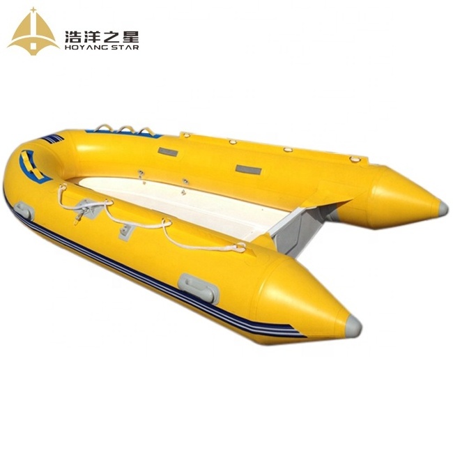 large motorized inflatable boat for 3 people