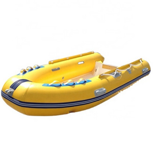 large motorized inflatable boat for 3 people