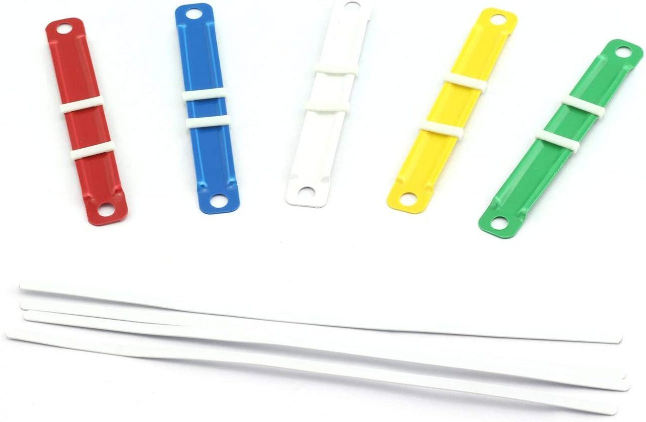 Wholesale Office Stationery Plastic Paper Fastener 80mm Paper Fastener plastic file folder fastener