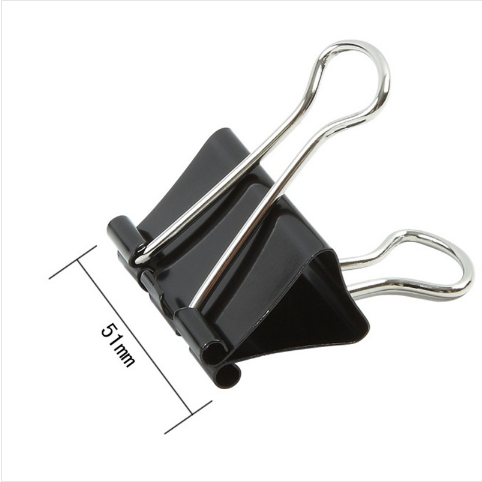 3/4 Inch / 19mm Mini Binder Clips Metal Paper Clamps Office Clips School Supplies, File Binder Clips for Teachers Office School