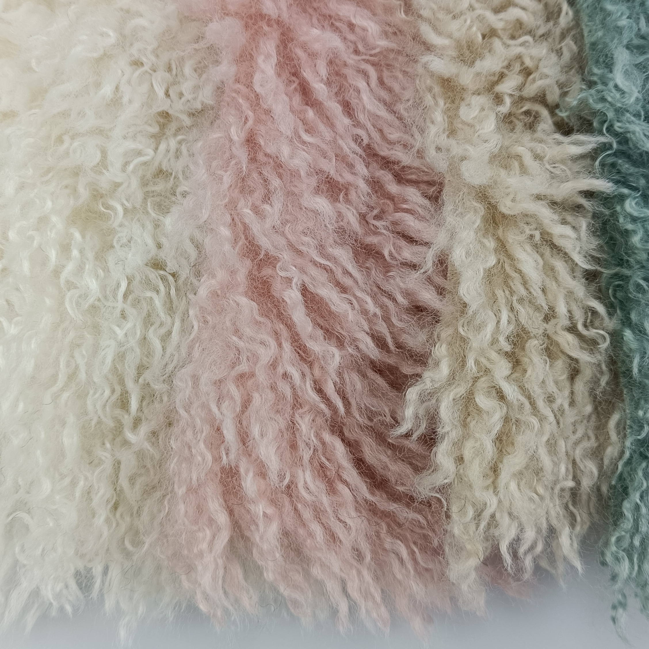 Tuscany Wool Faux Fur Fabric Artificial Wool for Coat/Shawl/Fur Collar