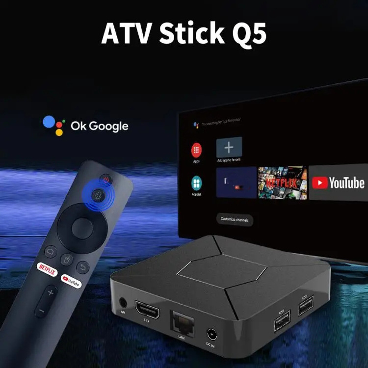 New Design Q5 Tv Box Android Tv Box Set Top Box Tv Digital