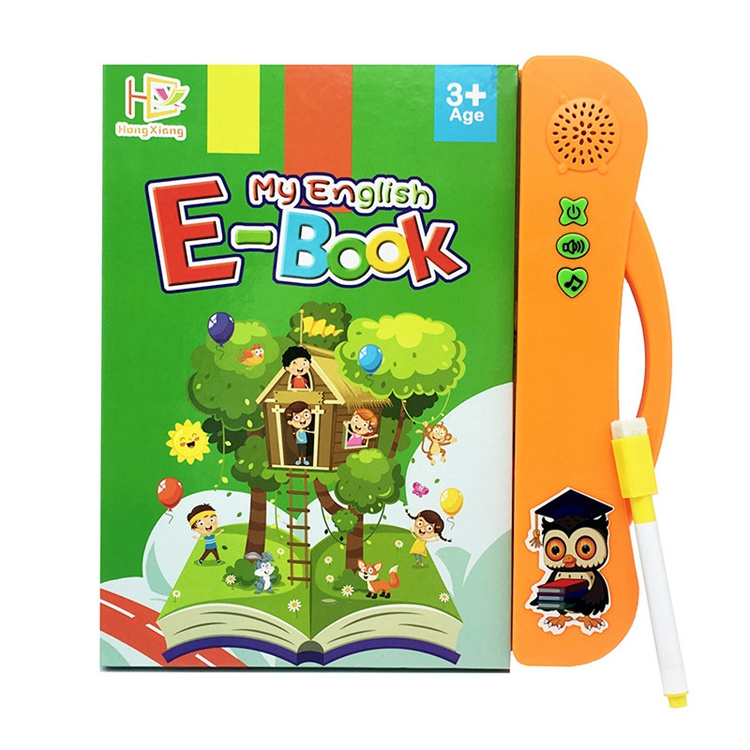 HOYE CRAFTS hot selling Alphabet Talking book English Book Toy my first sound book