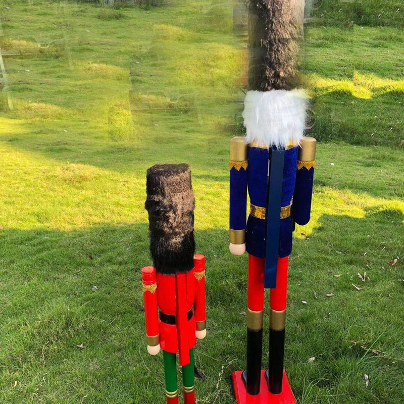 life size nutcracker 1.2 m wholesale Christmas decor wooden nutcracker