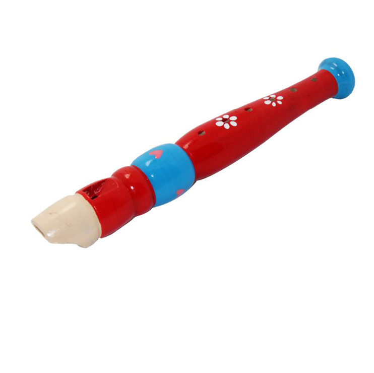 HOYE Hot Selling Woodwind Musical Instruments Wooden Horn Hooter Kids Gifts Wooden Flute