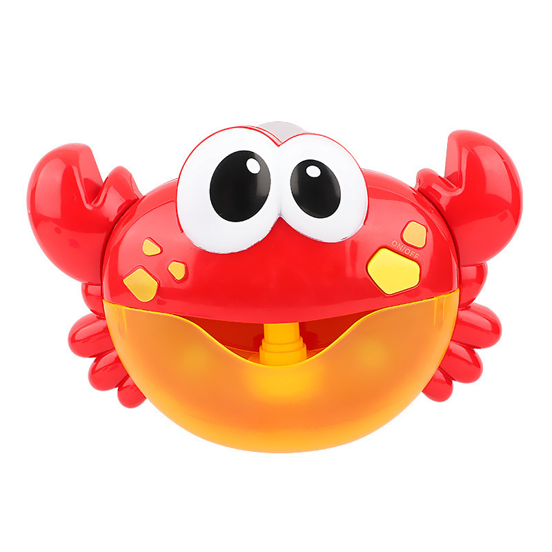 Learn to love bath toy plastic kids bubble crab bath game cartoon animal shaped bubble frog bath toy for baby