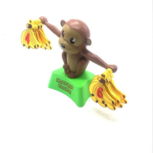 Montessori toy match game cute mini monkey balance toy