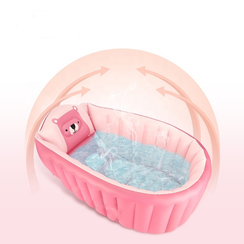 Hoye Craft Inflatable Bath Tub Portable Pvc Tub Mini Air Swimming Pool For Baby