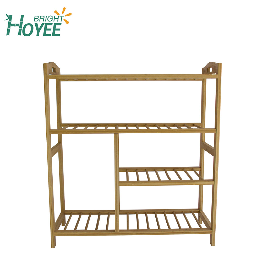 Manufacturer Bamboo Storage Shoe Rack Simple Designs