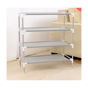 Wholesale Shoes Bench Entryway Organizer Standing Vintage Living Room SS Shoe Cabinet 4 tier shoe rack