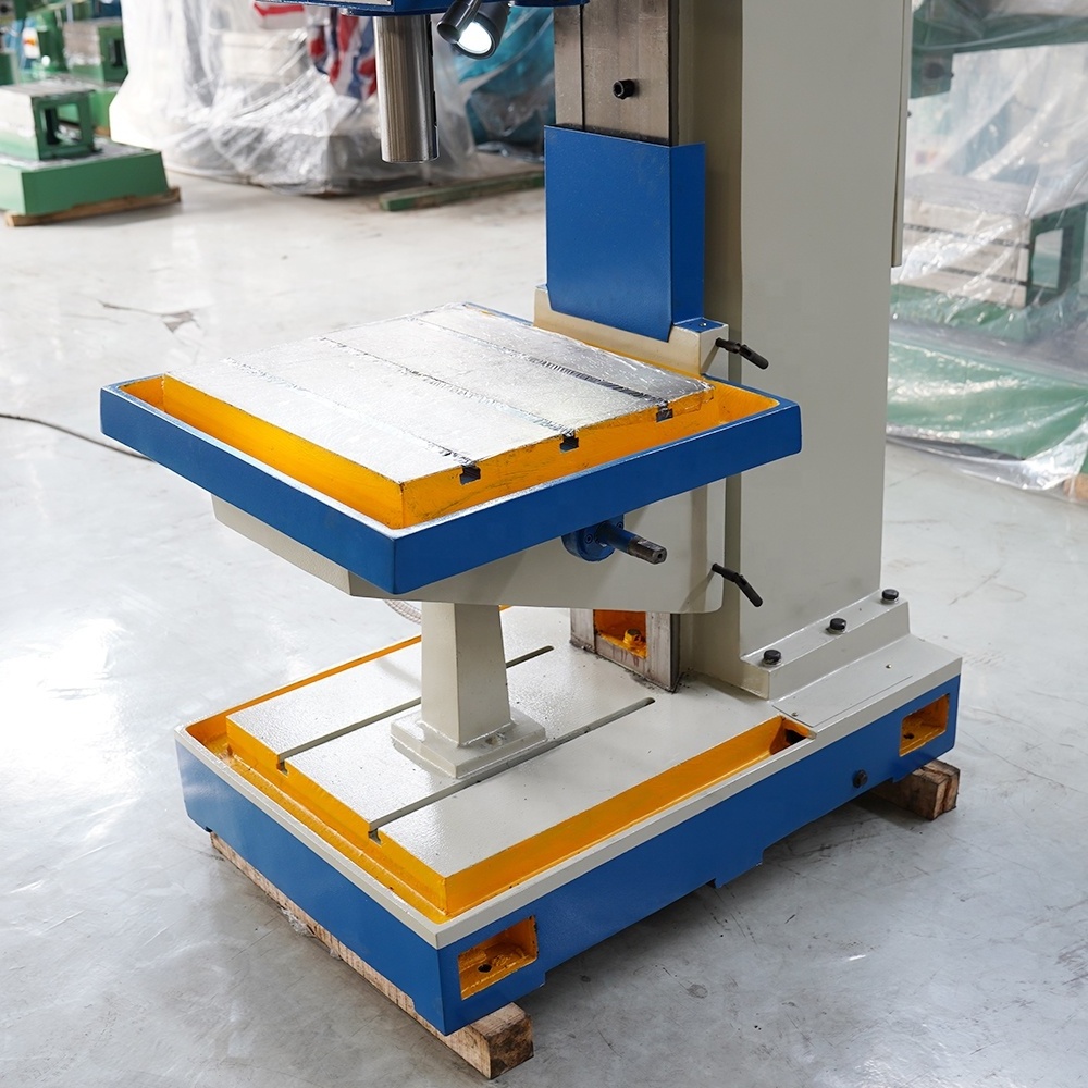 Pillar type square column cross table Z5150B/1 vertical drilling machine