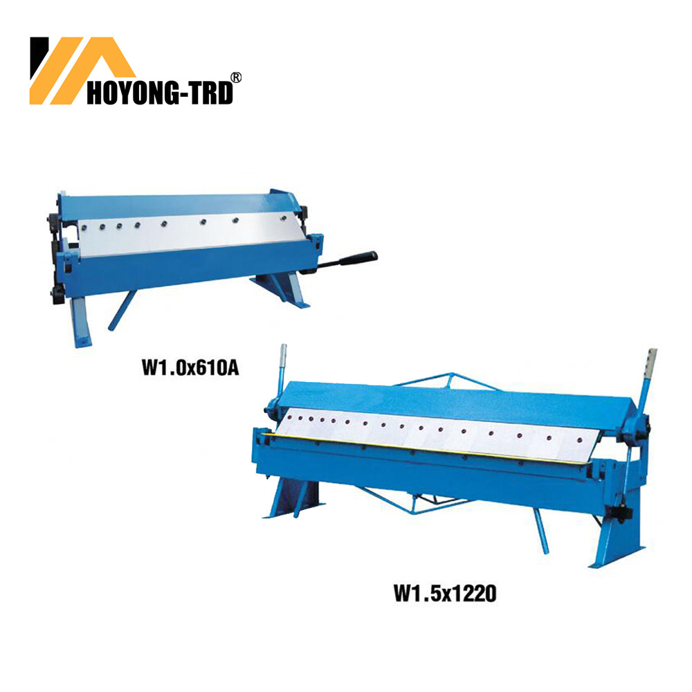 Manual pan brake/Bending Machine W1.0x610A W1.0x305A W1.0x915A