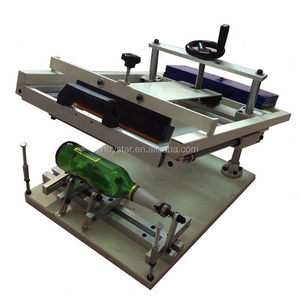 Manual Cylindrical Screen Printing Machine For Bottle