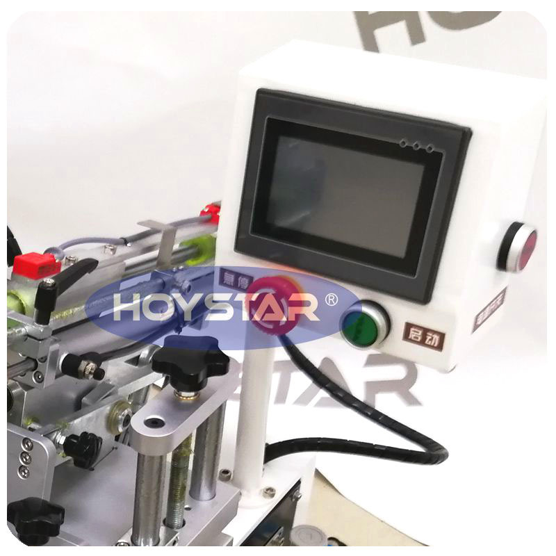 Desktop silk screen printer for plastic ruler screen printing machine