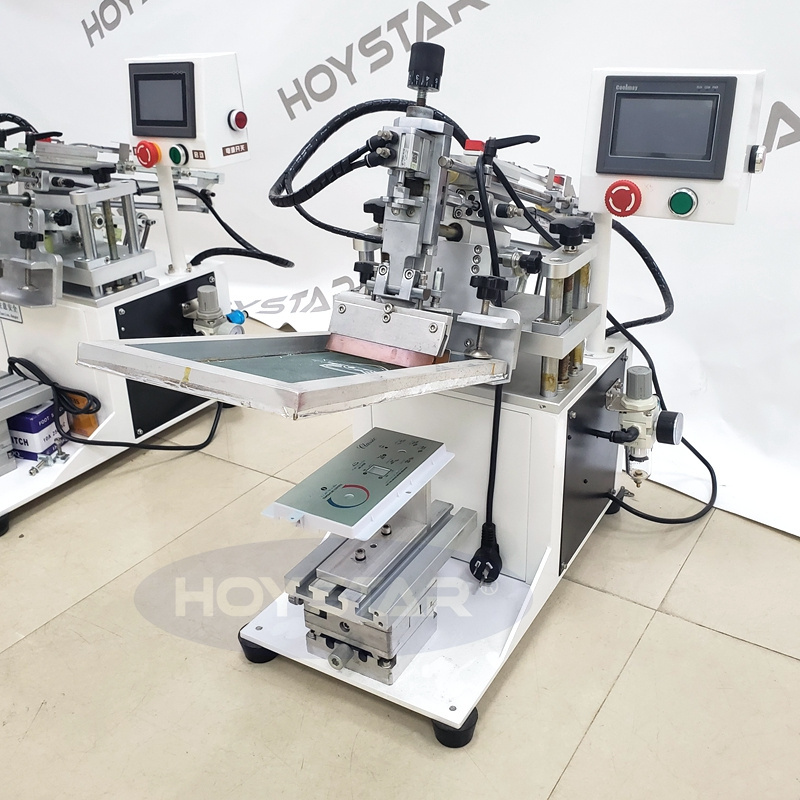 Small Desktop Electric Frisbee Silk Screen Printing Machine