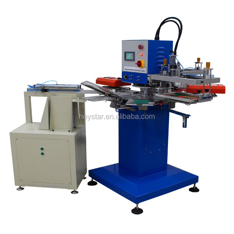 2 color Paper Napkin Screen Printing Machine Serviettes Printer