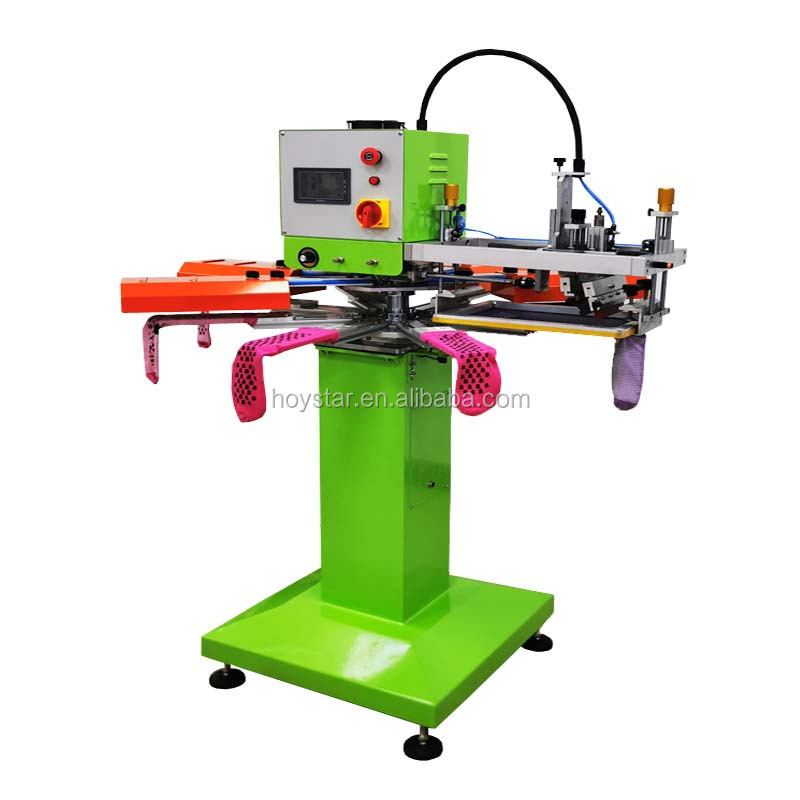 Anti-Skid PVC Grip Socks Screen Printing Machine And Non-Slip Glove Silicone Dotting Machine In-Stock