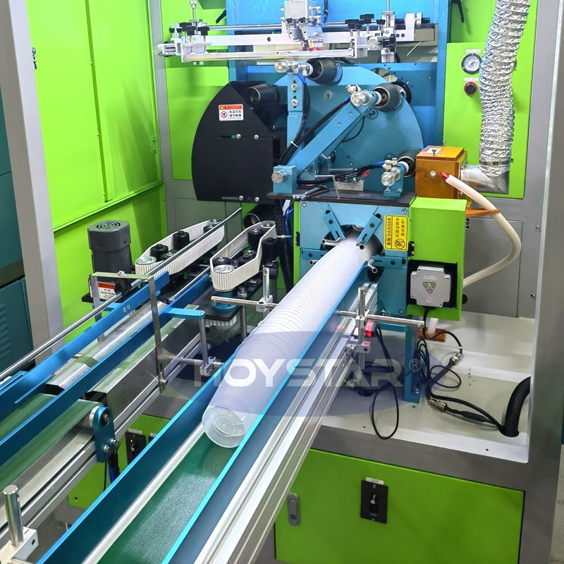 Automatic Multi Color Milk Tea Cup Paper Cup Screen Printing Machine