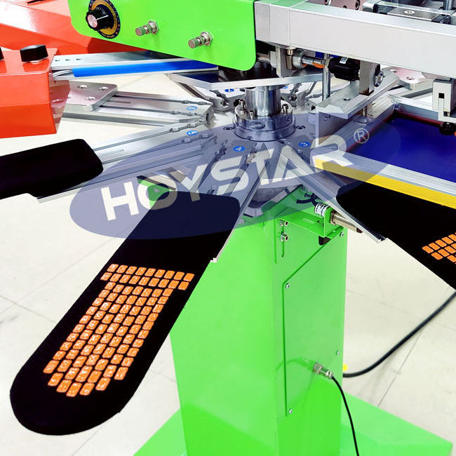 Anti-Skid PVC Grip Socks Screen Printing Machine And Non-Slip Glove Silicone Dotting Machine In-Stock