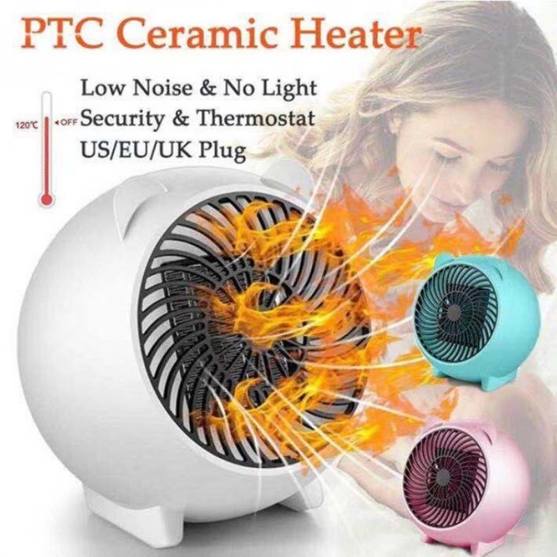 Rechargeable fan heater heating black 220v ptc fan heater for ceiling 1500w